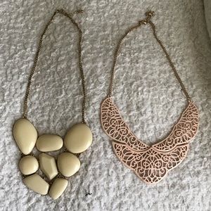 Statement necklaces